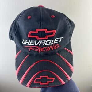 Vintage Y2K Chevrolet Racing NASCAR Strap Back Hat